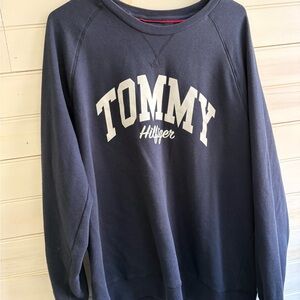 Tommy Hilfiger Dark Blue Crewneck Sweater